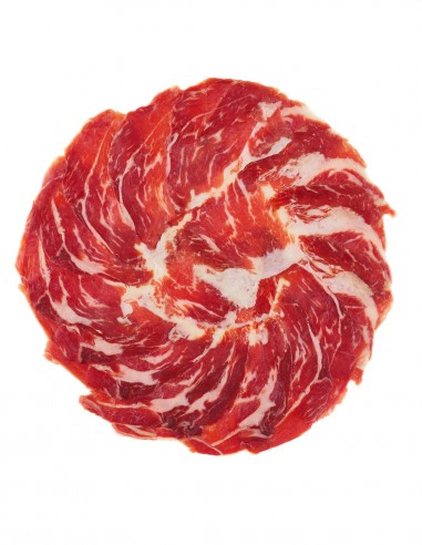 5 x Loncheado de Paleta de Bellota Ibérica "50% Raza Ibérica" en plato - Loncheados en Ibéricos Brisa