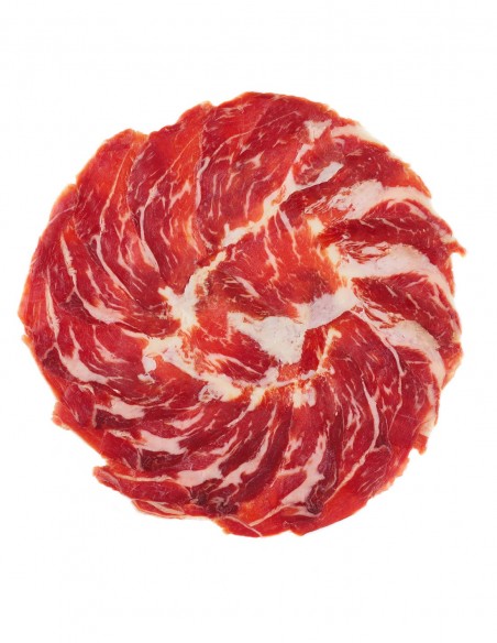 5 x Loncheado de Paleta de Bellota Ibérica "50% Raza Ibérica" en plato - Loncheados en Ibéricos Brisa
