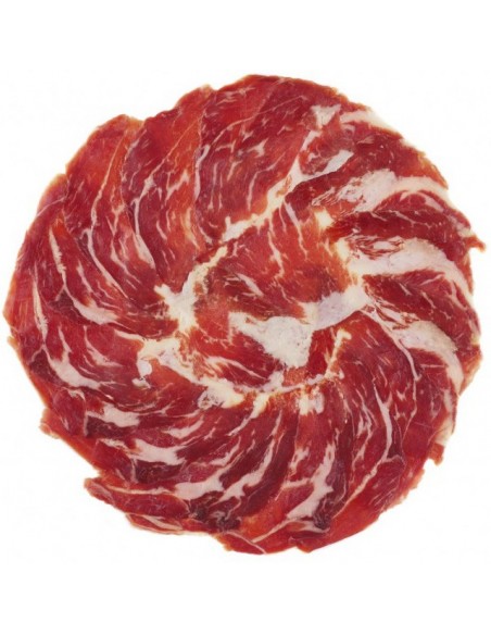 Paleta de Bellota Ibérica "100% Raza Ibérica" (Pieza entera loncheada a cuchillo en platos de 100g.) - Loncheados en Ibéricos...