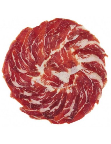 Paleta de Cebo de Campo Ibérica "50% Raza Ibérica" (pieza entera loncheada a cuchillo en platos de 100g.) - Loncheados en Ibé...