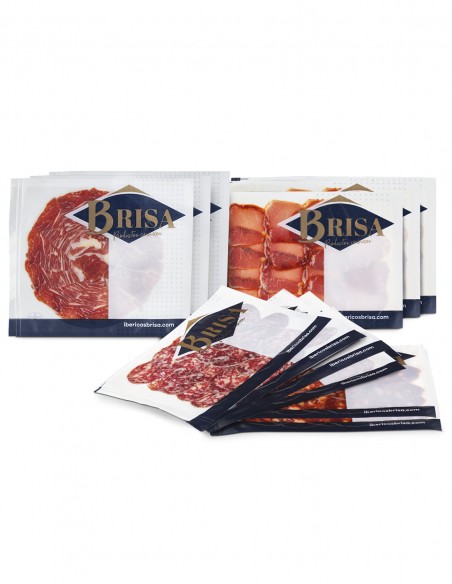 Lote de embutidos Ibéricos Loncheados  de Guijuelo  - Ibéricos Brisa
