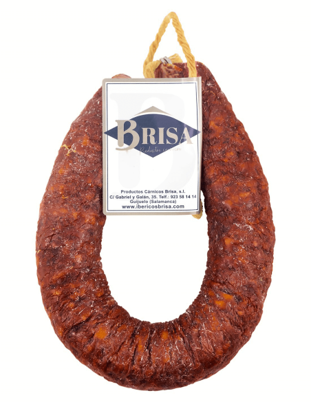 Chorizo Sarta Ibérico Extra picante de Guijuelo  - Ibéricos Brisa