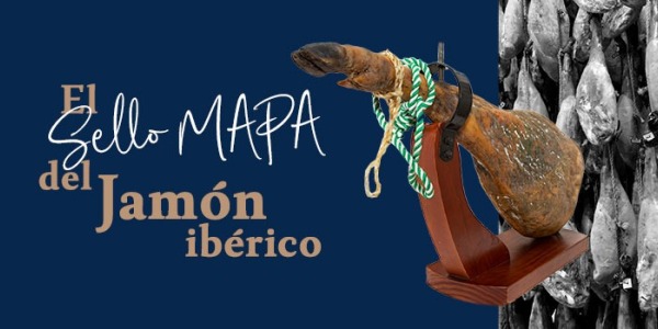 El sello MAPA del jamón ibérico